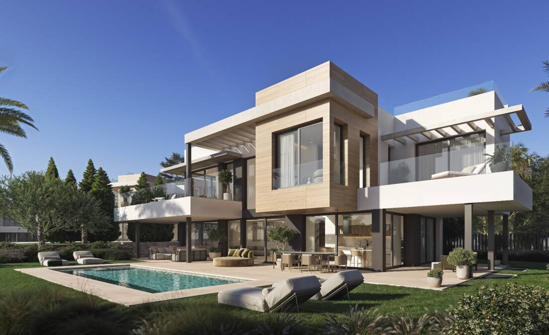 Dream Las Chapas, Exklusiva villor med modern arkitektur i östra Marbella