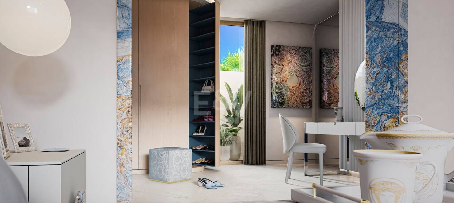 Eight Bespoke Villas with Interior Design by Versace Home