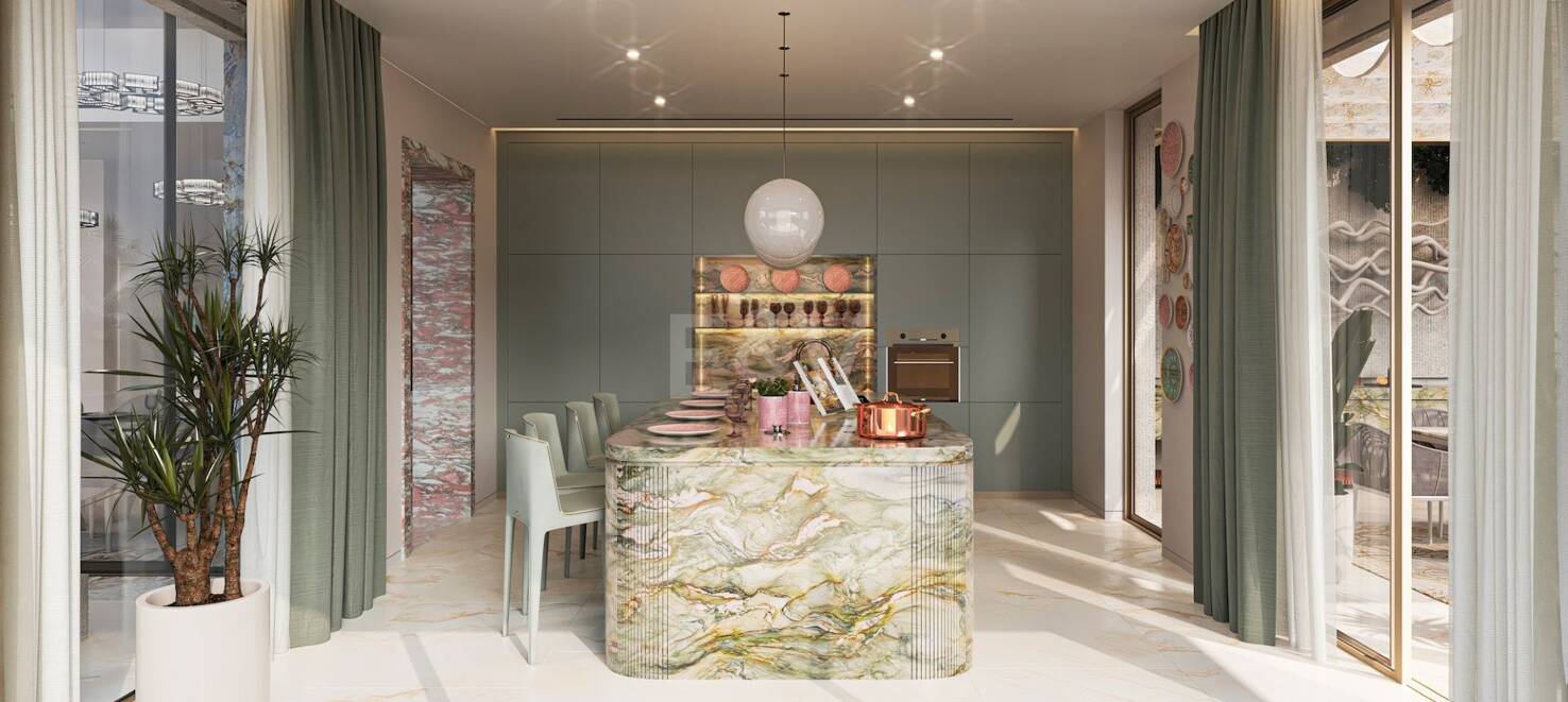 Eight Bespoke Villas with Interior Design by Versace Home
