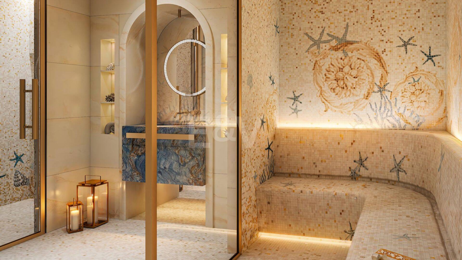 OCHO DE ORO by Versace Home, Acht Maßgeschneiderte Villen mit Innendesign von Versace Home