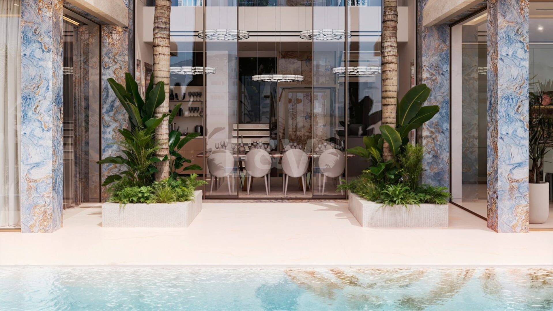 OCHO DE ORO by Versace Home, Acht Maßgeschneiderte Villen mit Innendesign von Versace Home