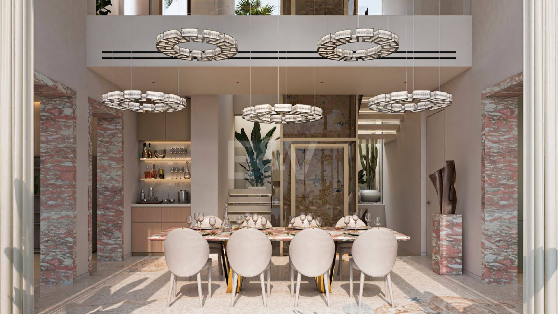 OCHO DE ORO by Versace Home, Acht Maßgeschneiderte Villen mit Innendesign von Versace Home