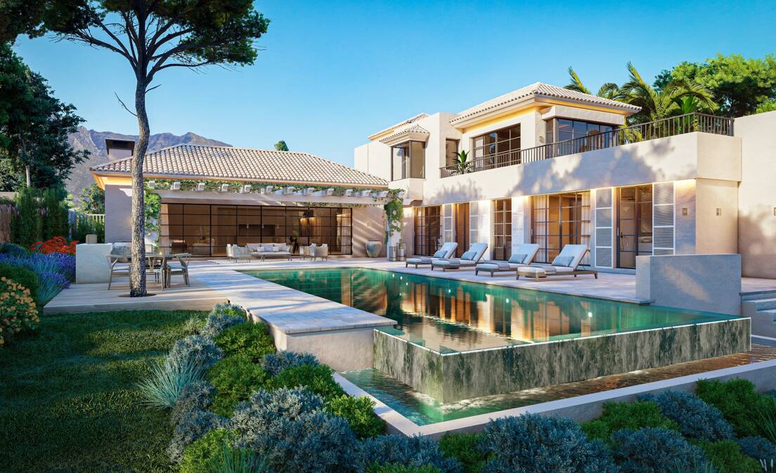 A dream home on the foothills of La Concha in the Golden Mile