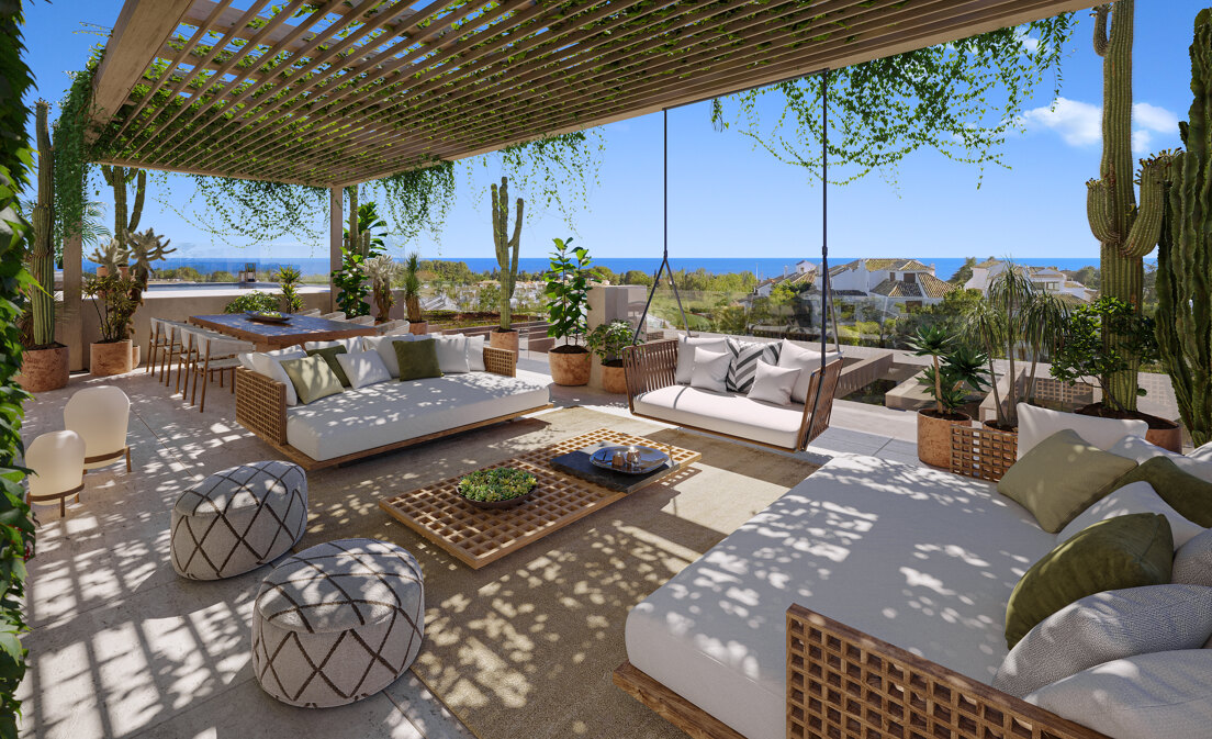 EARTH - 4 bed 2nd floor duplex-penthouse