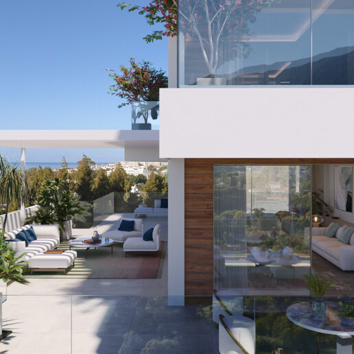 Benalus II - Bottenvåning duplex lägenhet på Golden Mile