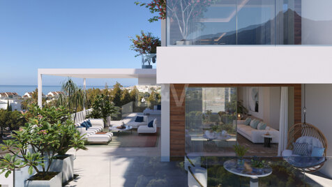 Benalus II - Bottenvåning duplex lägenhet på Golden Mile