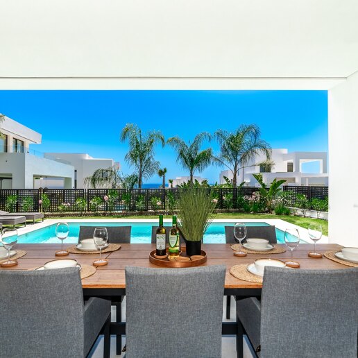 Modern Designer Villa with Sea Views in La Finca, Río Real