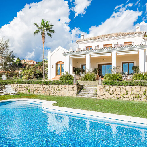 Mediterranean gem in Los Flamingos Golf with stunning golf and sea views