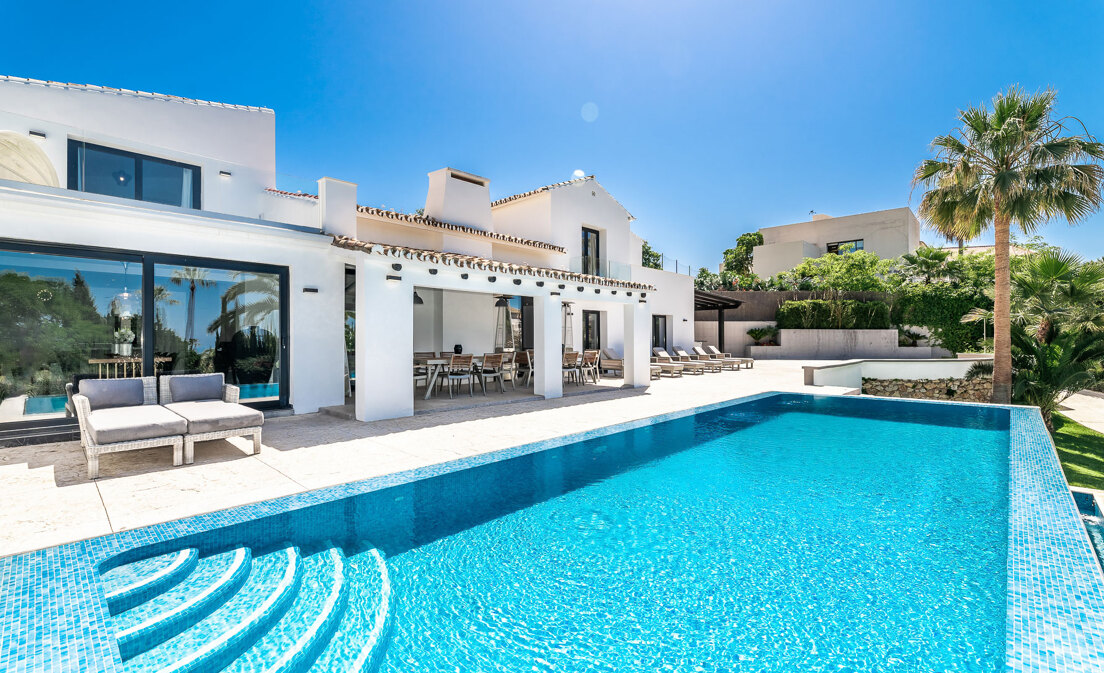 Luxuriöses zeitgemäßes Wohnen Marbella Hill Club