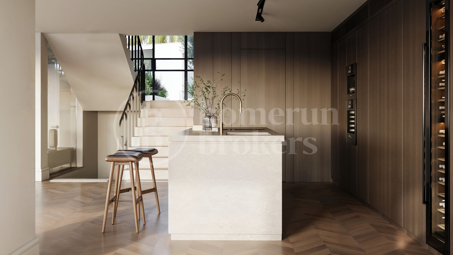 Villa Voir – Elegant Villa i Skandinavisk Stil med Havsutsikt i Nueva Andalucía