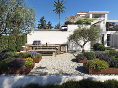 Villa Voir – Elegant Villa i Skandinavisk Stil med Havsutsikt i Nueva Andalucía