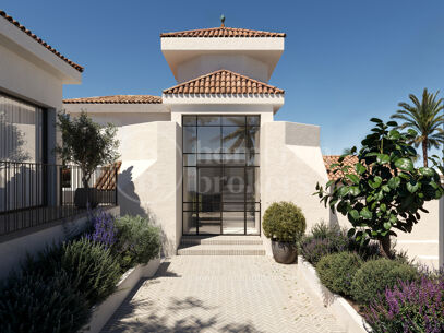 Villa Voir – Elegant Villa i Skandinavisk Stil med Havsutsikt i Nueva Andalucía