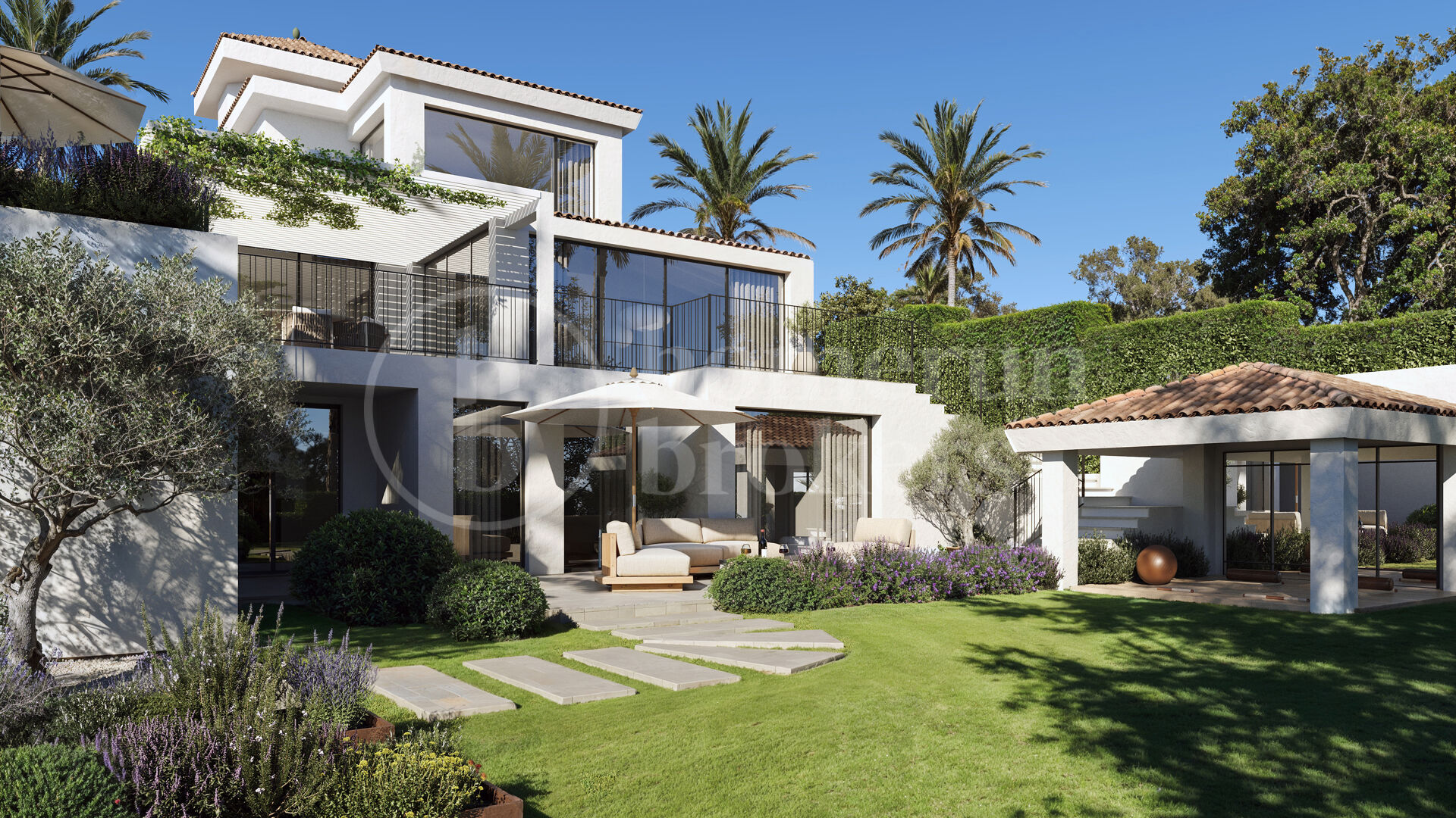 Villa Voir – Elegant Villa i Skandinavisk Stil med Havsutsikt i Nueva Andalucía
