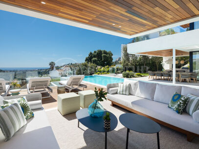 Villa La Quinta 19 -med panoramautsikt över havet i Lomas de La Quinta