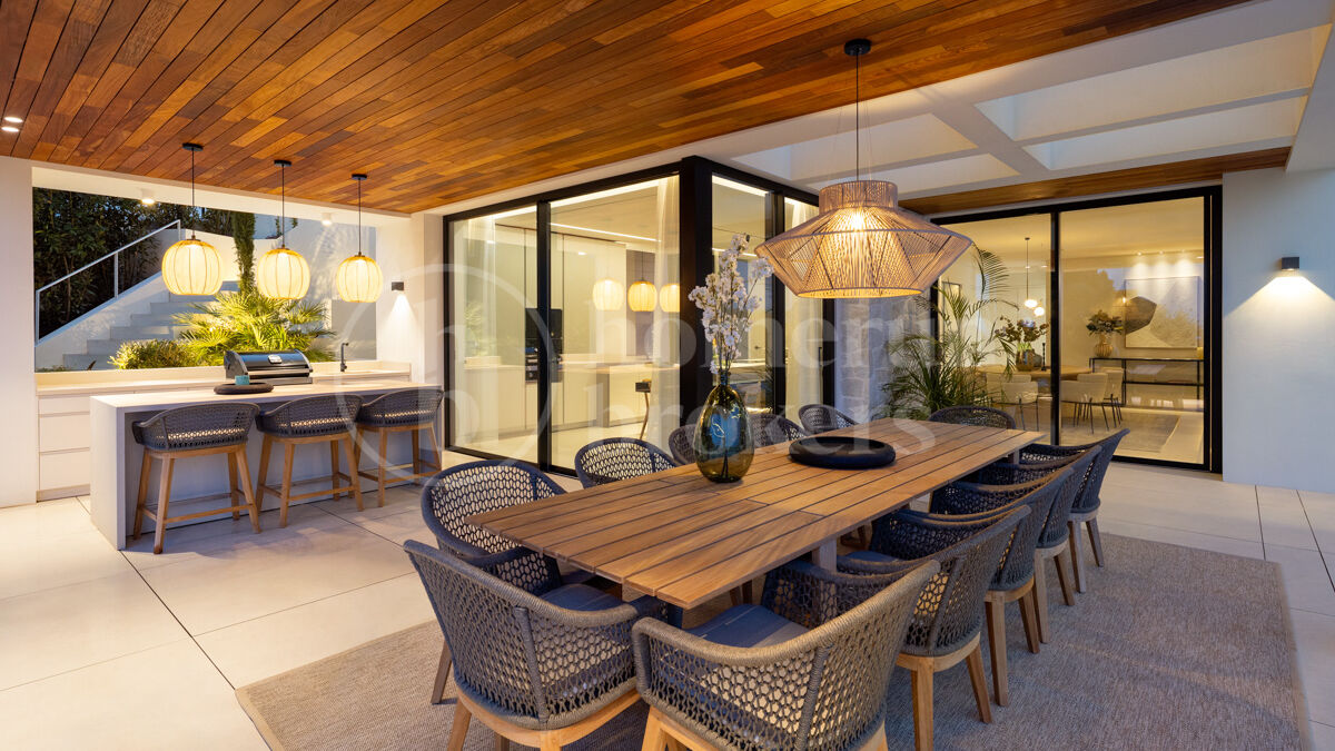Villa La Quinta 19 -med panoramautsikt över havet i Lomas de La Quinta