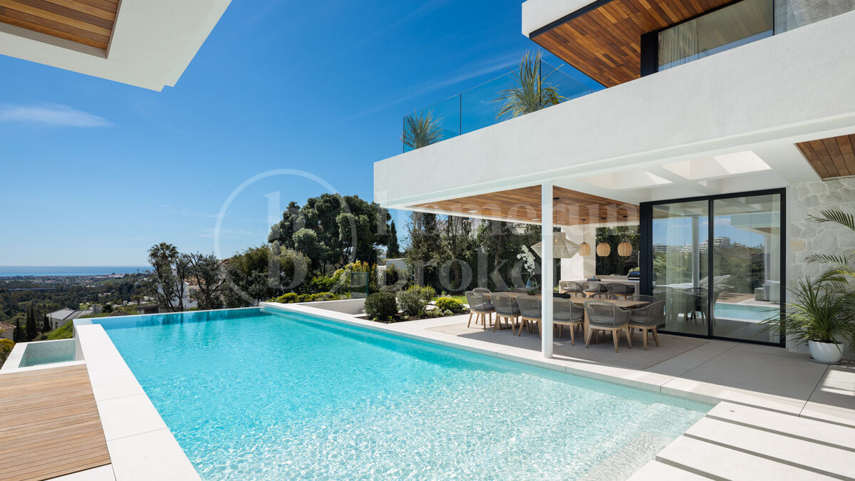 Villa La Quinta 19 -med panoramautsikt över havet i Lomas de La Quinta