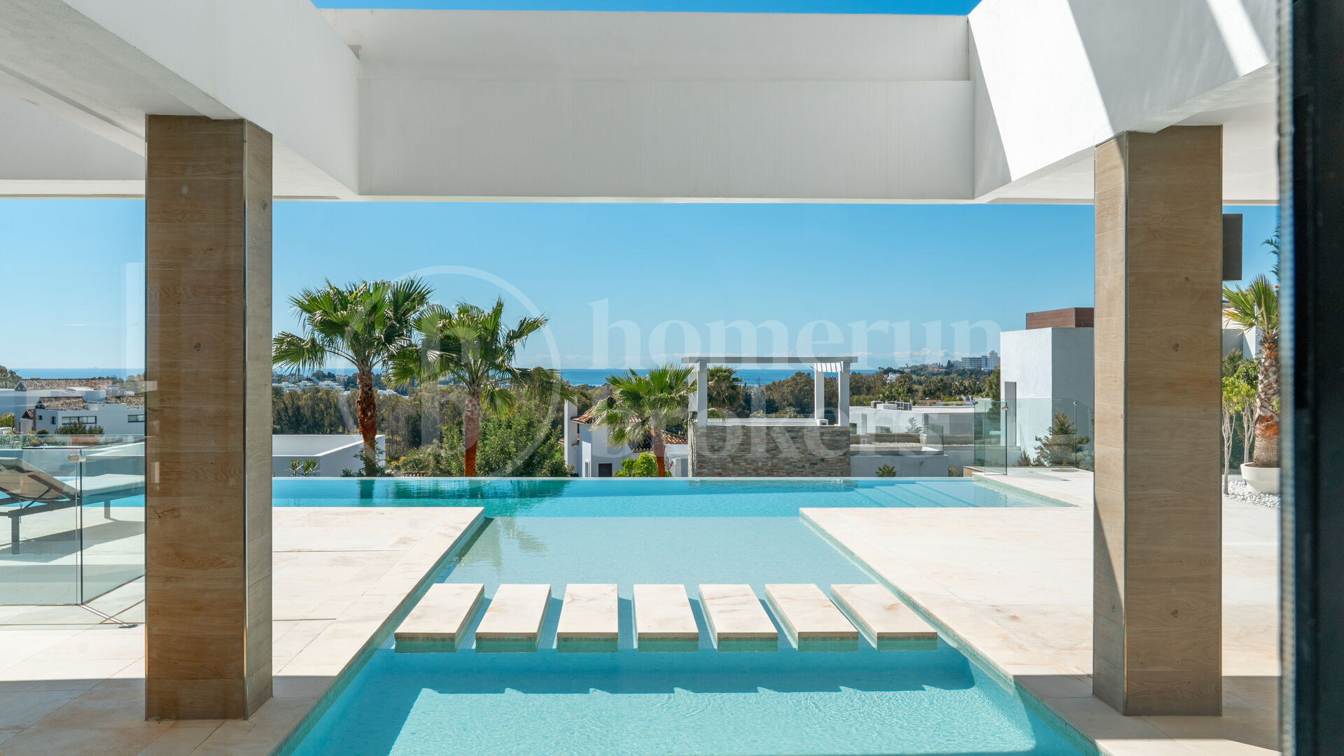 Villa Onyx – Panoramautsikt över hav och golf i prestigefyllda La Alquería, Benahavís