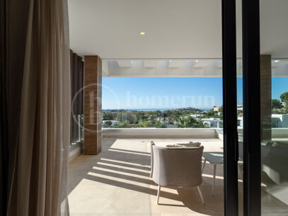 Villa Onyx – Panoramautsikt över hav och golf i prestigefyllda La Alquería, Benahavís