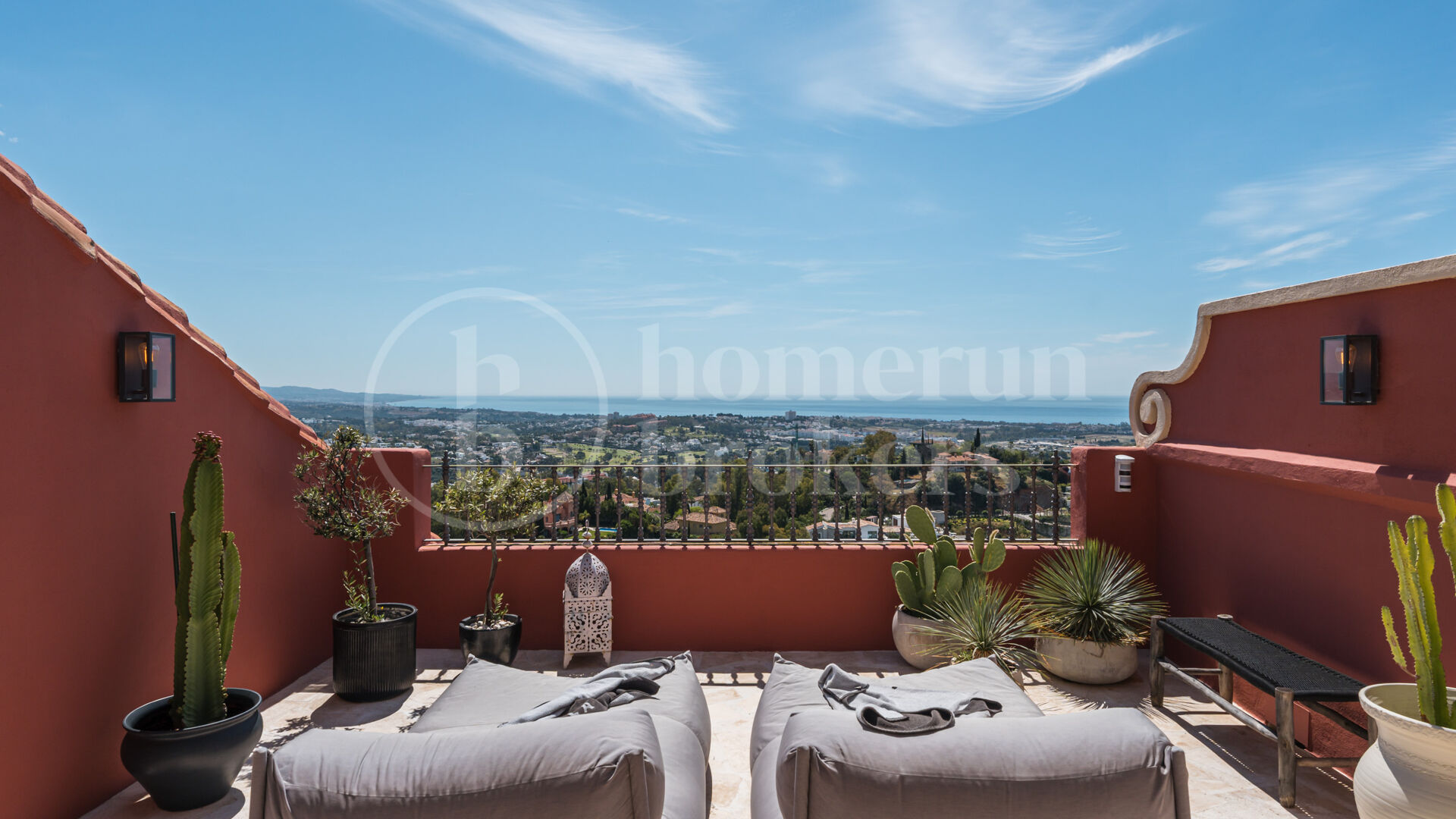 Penthouse Halcon - Lyxrenoverad takvåning med panoramautsikt i Benahavís