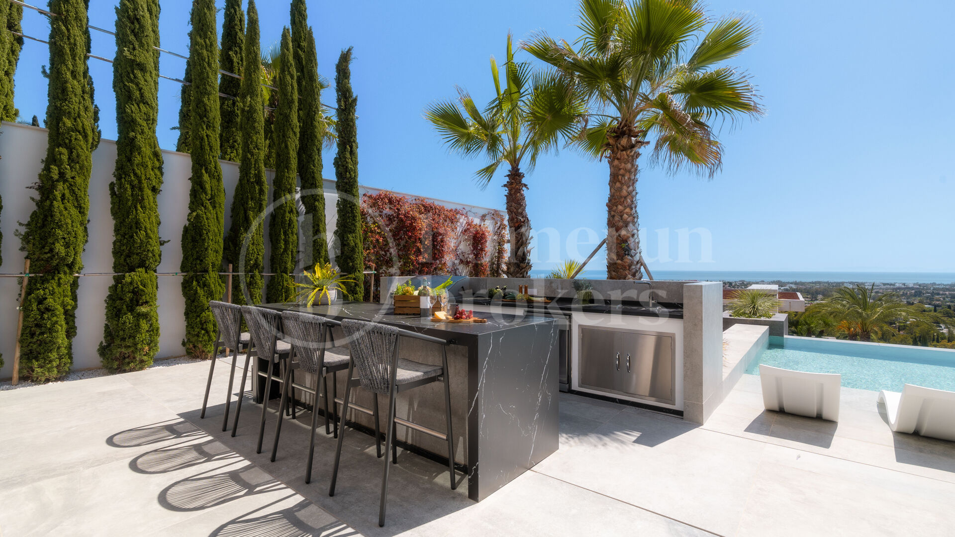 The Hills 10 – Ultra Lyxvilla med Panoramautsikt över Havet i El Herrojo Alto, La Quinta