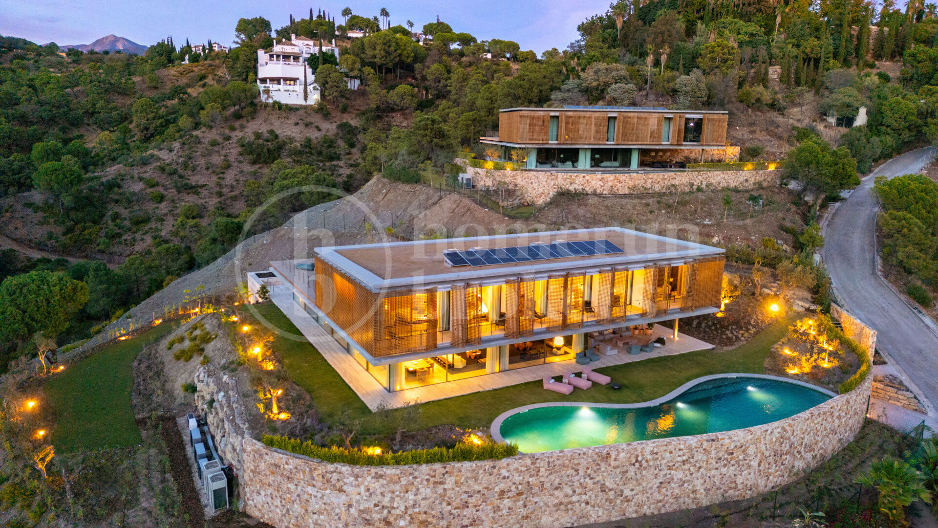 Villa Alia - Mästerverk med panoramautsikt över havet och banbrytande design i El Madroñal
