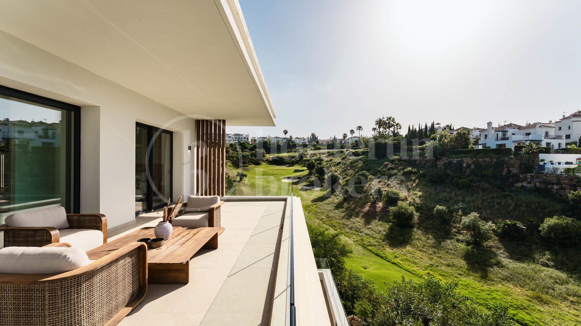 Villa Three - Modernt hus med fyra våningar med panoramautsikt över havet och golfen i La Resina