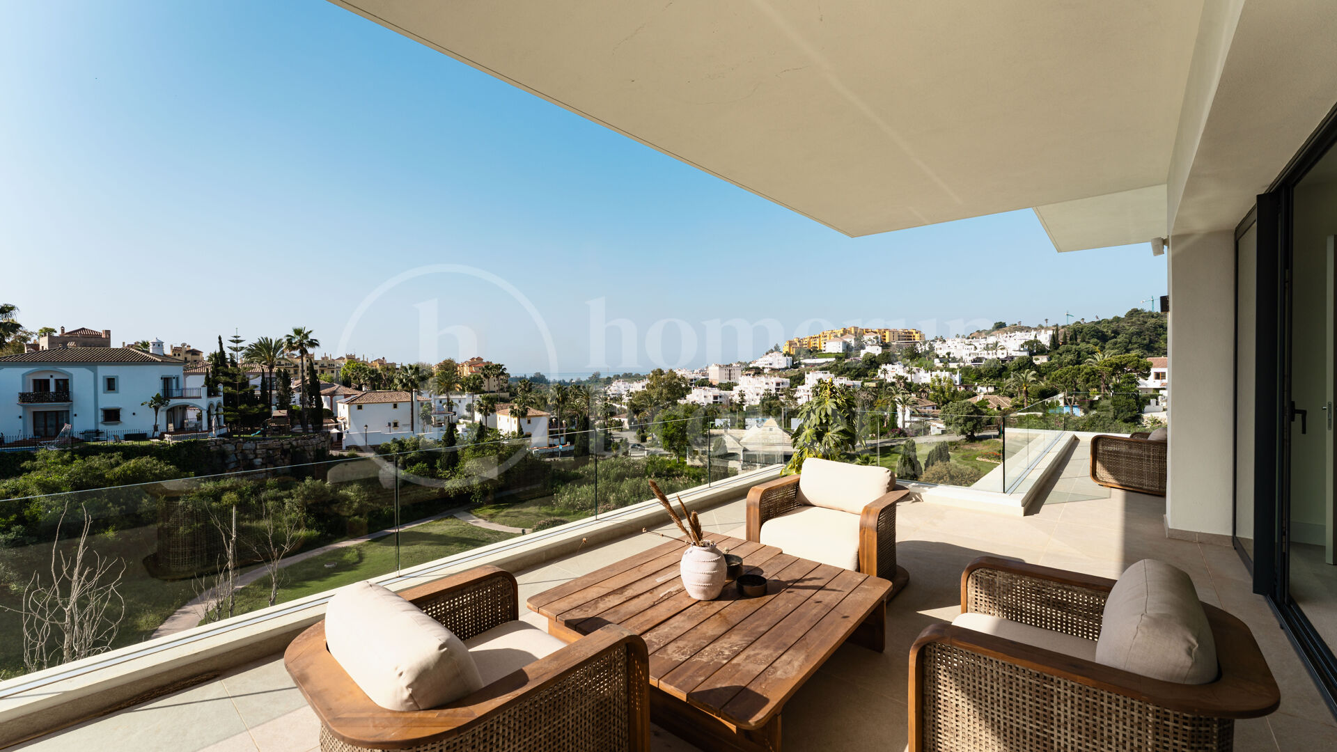 Villa Three - Modernt hus med fyra våningar med panoramautsikt över havet och golfen i La Resina
