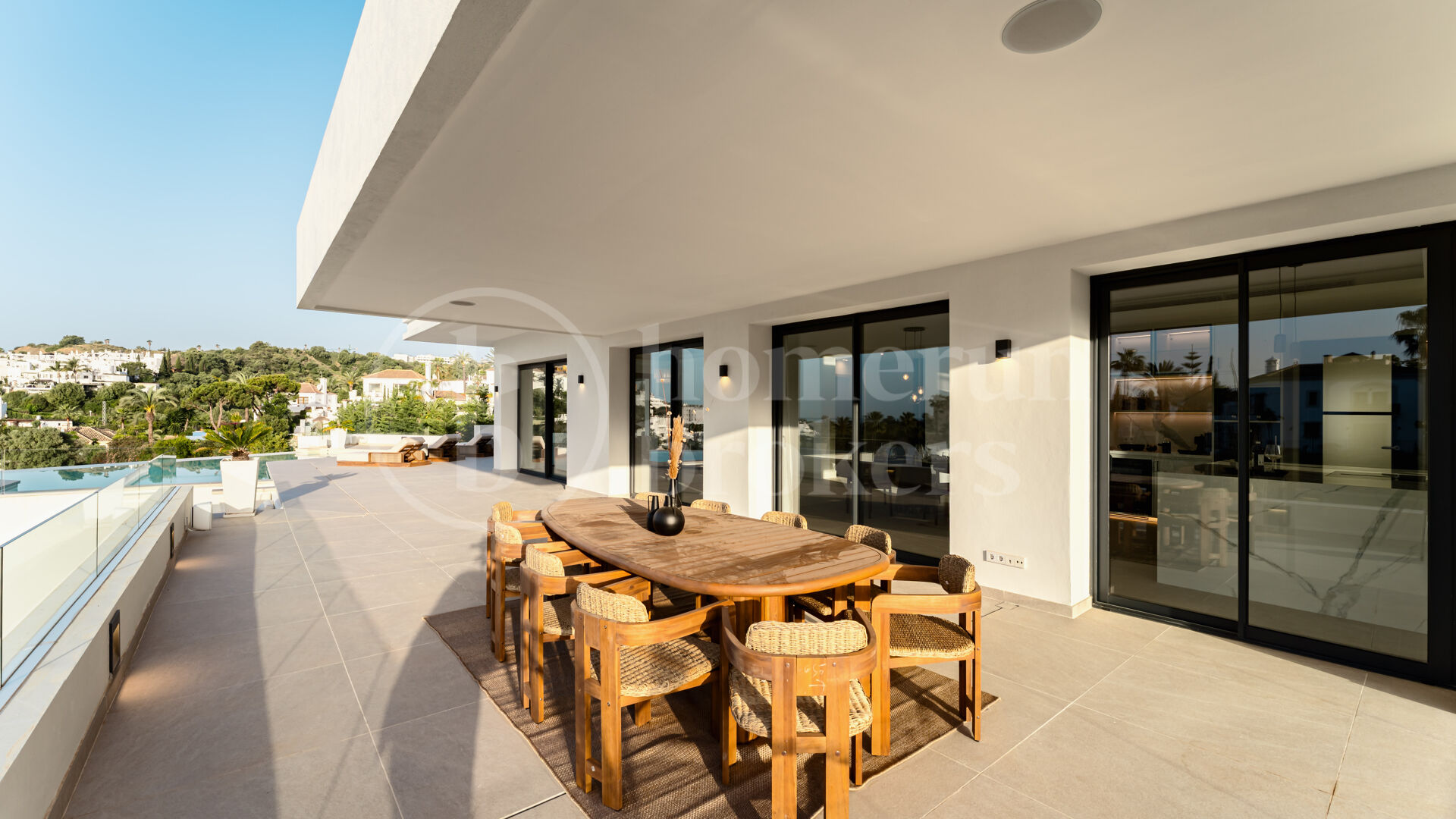 Villa Three - Modernt hus med fyra våningar med panoramautsikt över havet och golfen i La Resina