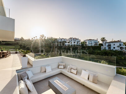 Villa Three - Modernt hus med fyra våningar med panoramautsikt över havet och golfen i La Resina