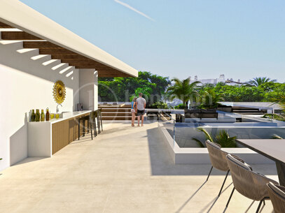 Villa Banús – Nybyggd Lyxvilla Endast 300 Meter Från Stranden