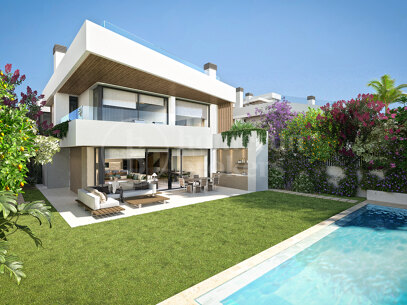 Villa Banús – Nybyggd Lyxvilla Endast 300 Meter Från Stranden