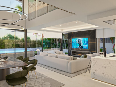 Villa Banús – Nybyggd Lyxvilla Endast 300 Meter Från Stranden