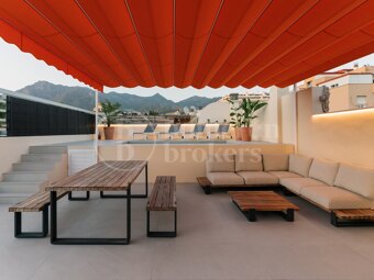 Penthouse Parque 8 – Private Rooftop Pool och La Concha Utsikt