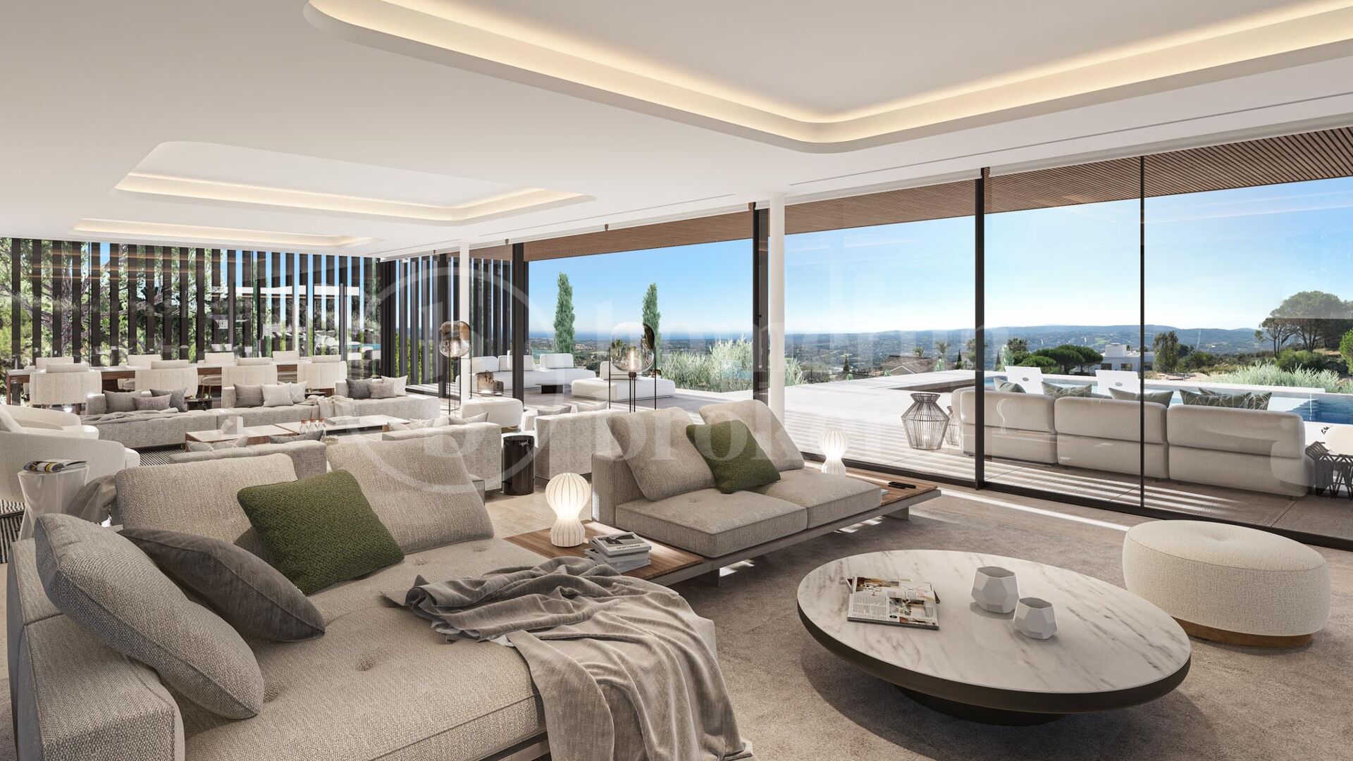 Villa Retiro – Modern design och panoramautsikt i Sotogrande