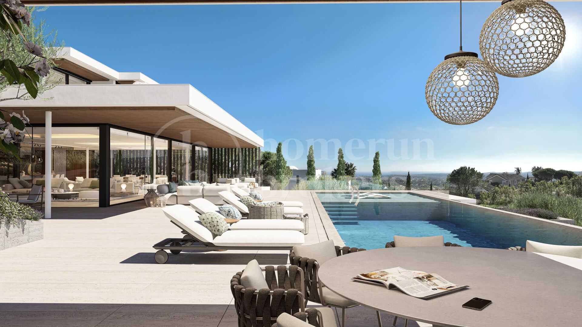 Villa Retiro – Modern design och panoramautsikt i Sotogrande