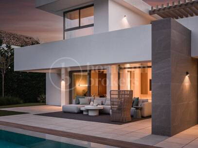 Villa Luma – Modern villa till salu i El Paraíso på den nya Golden Mile