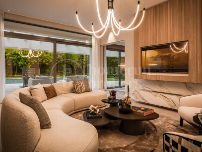 Villa Luma – Modern villa till salu i El Paraíso på den nya Golden Mile