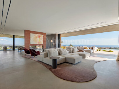 Casa Orquídea - Exceptionell modern bostad med panoramautsikt i El Herrojo Alto
