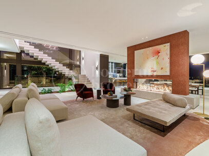 Casa Orquídea - Exceptionell modern bostad med panoramautsikt i El Herrojo Alto