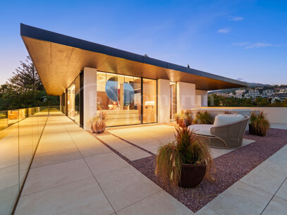 Casa Orquídea - Exceptionell modern bostad med panoramautsikt i El Herrojo Alto