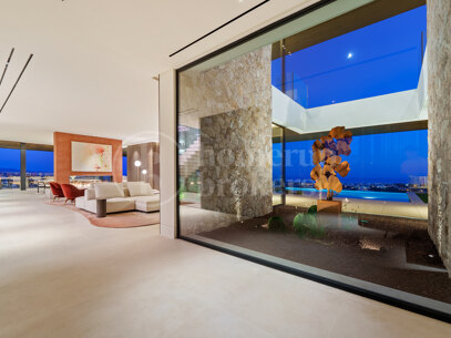 Casa Orquídea - Exceptionell modern bostad med panoramautsikt i El Herrojo Alto