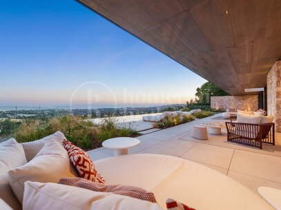Casa Orquídea - Exceptionell modern bostad med panoramautsikt i El Herrojo Alto