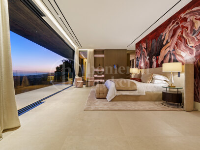 Casa Orquídea - Exceptionell modern bostad med panoramautsikt i El Herrojo Alto