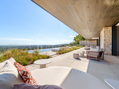 Casa Orquídea - Exceptionell modern bostad med panoramautsikt i El Herrojo Alto