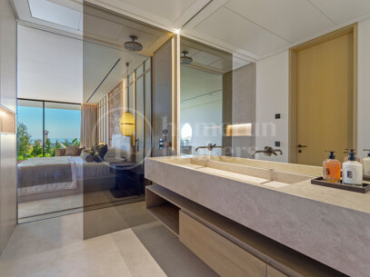 Casa Orquídea - Exceptionell modern bostad med panoramautsikt i El Herrojo Alto
