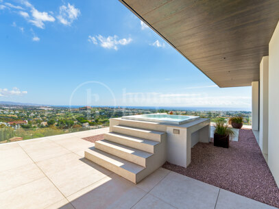 Casa Orquídea - Exceptionell modern bostad med panoramautsikt i El Herrojo Alto
