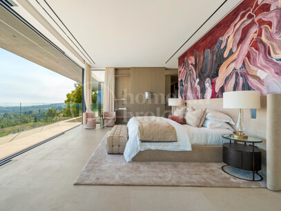 Casa Orquídea - Exceptionell modern bostad med panoramautsikt i El Herrojo Alto