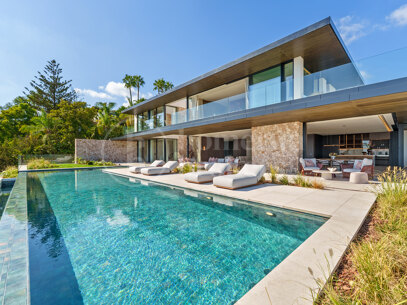 Casa Orquídea - Exceptionell modern bostad med panoramautsikt i El Herrojo Alto