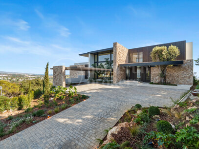 Casa Orquídea - Exceptionell modern bostad med panoramautsikt i El Herrojo Alto