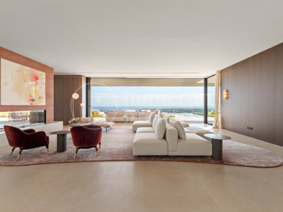 Casa Orquídea - Exceptionell modern bostad med panoramautsikt i El Herrojo Alto